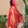 Luxuriant Multicolor Soft Banarasi Silk Saree With Supernal Blouse Piece