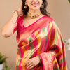 Luxuriant Multicolor Soft Banarasi Silk Saree With Supernal Blouse Piece
