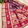 Phenomenal Purple Soft Silk Saree With Lovely Blouse Piece