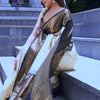 Wonderful Off White Soft Silk Saree With Desiring Blouse Piece