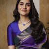 Comely Royal Blue Soft Silk Saree With Evocative Blouse Piece