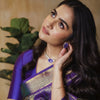 Comely Royal Blue Soft Silk Saree With Evocative Blouse Piece