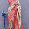 Preferable Beige Digital Printed Soft Silk Saree With Fairytale Blouse Piece