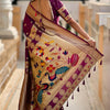 Alluring Purple Paithani Silk Saree With Sonorous Blouse Piece