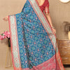 Supernal Blue Soft Banarasi Silk Saree With Amiable Blouse Piece
