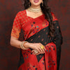 Ravishing Black Paithani Silk Saree With Intricate Blouse Piece
