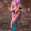 Outstanding Multicolor Soft Banarasi Silk Saree With Engrossing Blouse Piece