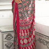 Stunner Grey Digital Printed Satin Silk Saree With Cynosure Blouse Piece