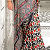 Splendiferous Multicolor Digital Printed Satin Silk Saree With Transcendent Blouse Piece