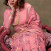 Sumptuous Pink Cotton Silk Saree With Nemesis Blouse Piece