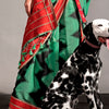 Piquant Sea Green Digital Printed Soft Silk Saree With Lustrous Blouse Piece