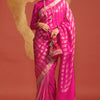 Energetic Dark Pink Soft Banarasi Silk Saree With Glowing Blouse