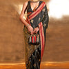 Gorgeous Black Soft Banarasi Silk Saree With Stylish Blouse