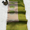 Demanding Beige and Green Soft Silk Saree With Jubilant Blouse Piece