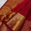 Ideal Red Soft Silk Saree With Comely Blouse Piece