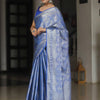 Hypnotic Royal Blue Soft Silk Saree With Exquisite Blouse Piece