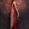 Engrossing Maroon Soft Silk Saree With Inspiring Blouse Piece