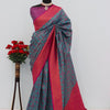 Marvellous Blue Soft Banarasi Silk Saree With Capricious Blouse Piece