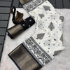 Confounding Off White Digital Printed Dola Silk Saree With Fancifull Blouse Piece