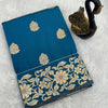 Mesmeric Blue Soft Banarasi Silk Saree With Jazzy Blouse Piece