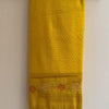 Beautiful Yellow Soft Banarasi Silk Saree With Snazzy Blouse Piece