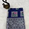 Allure Navy Blue Paithani Silk Saree With Dulcet Blouse Piece