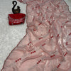 Seraglio Peach Sequence Work Fandy Silk Saree With Proficient Blouse Piece