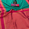 Exquisite Green Soft Banarasi Silk Saree With Amiable Blouse Piece