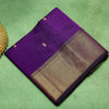 Groovy Purple Cotton Silk Saree With Adoring Blouse Piece