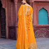 Elegant Georgette Anarkali Suit Set with Heavy Gota Lace Border & Dupatta – 4 Colors