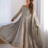 Embroidered Anarkali Suit Set with Dupatta & Bottom – 5 Color Options