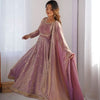 Embroidered Anarkali Suit Set with Dupatta & Bottom – 5 Color Options