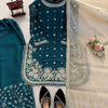 Heavy Embroidered Kurti Palazzo Set with Dupatta – 4 Elegant Colors