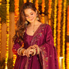 Elegant Embroidered Festival Anarkali Suit Set – 2 Color Options