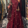 Elegant Embroidered Anarkali Suit Set with Dupatta – 2 Color Options