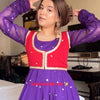 Elegant Embellished Anarkali Suit Set with Dupatta – 2 Color Options