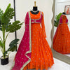 Elegant Embellished Anarkali Suit Set with Dupatta – 2 Color Options