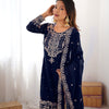 Designer Heavy Embroidered Kurta Sharara Suit Set with Dupatta | 10 Color Options