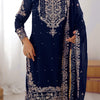 Designer Heavy Embroidered Kurta Sharara Suit Set with Dupatta | 10 Color Options
