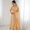 Embroidered Anarkali Suit Set with Dupatta & Bottom – 5 Color Options