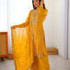 Premium Embroidered Kurti Set with Dupatta & Pant | Festive Wear | 2 Color Options