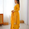 Premium Embroidered Kurti Set with Dupatta & Pant | Festive Wear | 2 Color Options