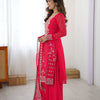 Premium Embroidered Kurti Set with Dupatta & Pant | Festive Wear | 2 Color Options