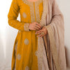 Elegant Embroidered Kurta Sharara Set with Dupatta – Festive Wear (4 Colors)