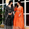 Elegant Embroidered Anarkali Suit Set with Dupatta – Festive Wear (3 Colors)