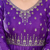 Elegant Embroidered Anarkali Suit Set with Dupatta – Festive Wear (3 Colors)
