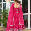 Designer Heavy Embroidered Anarkali Suit Set with Dupatta – 2 Color Options