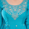 Designer Heavy Embroidered Anarkali Suit Set with Dupatta – 2 Color Options
