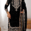 Designer Heavy Embroidered Kurta Sharara Suit Set with Dupatta | 10 Color Options