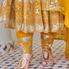 Luxury Embroidered Anarkali Suit Set with Heavy Border Dupatta (3 Color Options)